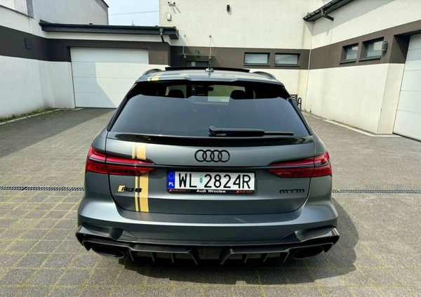 Audi RS6 cena 599999 przebieg: 49500, rok produkcji 2020 z Łódź małe 781